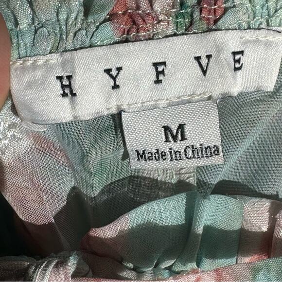 Babydoll MilkMaid Romantic Crop top Chiffon Floral Smock… - Picture 8 of 14